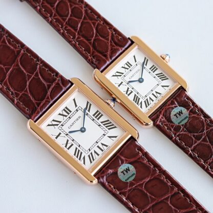 Cartier classic tank series low-key and elegant watch - Image 2