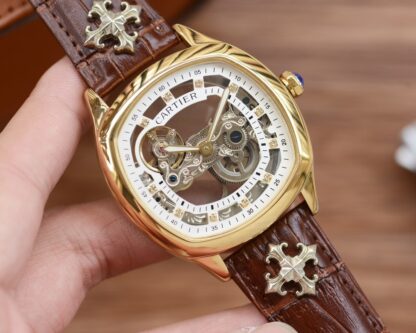 Cartier hollow octagonal new mechanical watch - Image 2