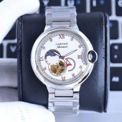 Cartier Blue Balloon Series Boutique Hollow Mechanical Watch - Image 2