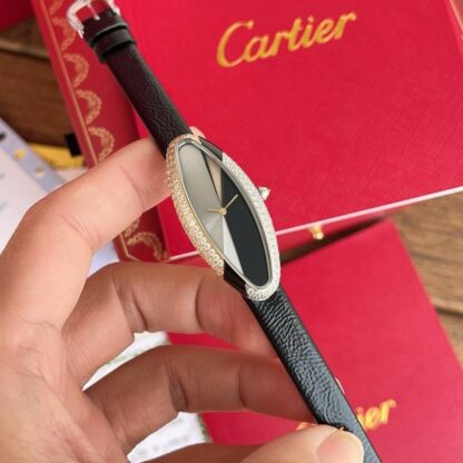 Cartier bathtub series elegant unique style mechanical watch - Image 2