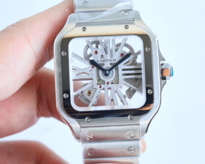 Cartier Santos Skeleton Series Mechanical Watch - Image 2