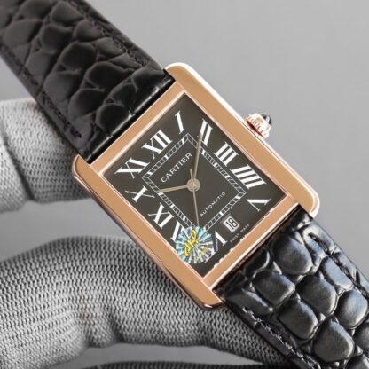 Cartier Tank series elegant and bold mechanical watch - Image 2
