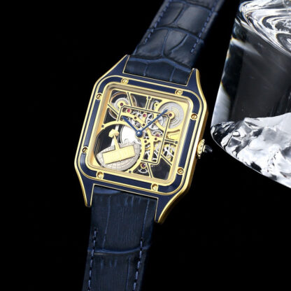 Cartier Santos Skeleton Series Mechanical Watch - Image 2