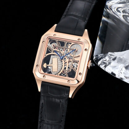 Cartier Santos Skeleton Series Mechanical Watch - Image 2