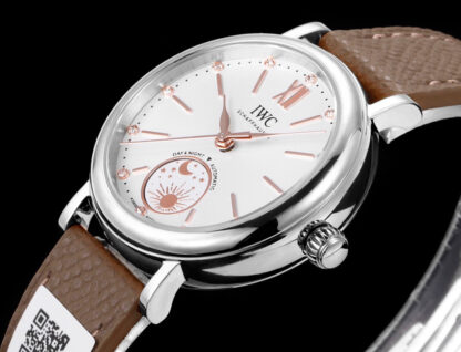 IWC Portofino Day and Night Automatic Watch Ladies 34MM Watch - Image 2