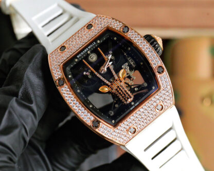 RichardMille Starry Sky Series Diamond-Set Mechanical Skeleton Watch - Image 2