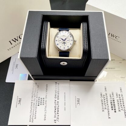 IWC Portuguese series multi-function moon phase 6-pin watch - Image 2