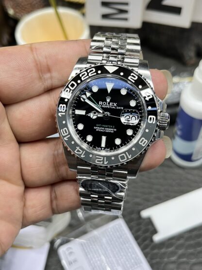 Rolex Greenwich Series Grey-Black Small Green Hands GMT 40mm - Image 2