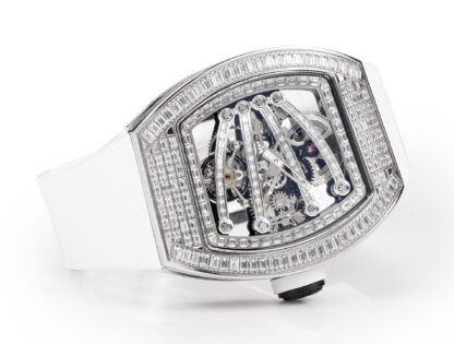 RichardMille Tourbillon Diamond Watch - Image 2