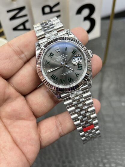 Rolex Day-Date series M126334-022 Green Pebble - Image 2