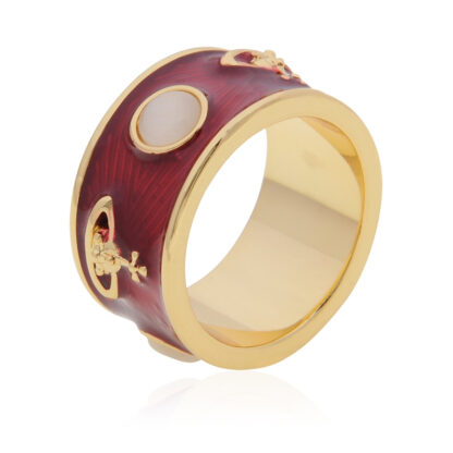 Vivienne Westwood King Cat's Eye Lacquer Ring - Image 2