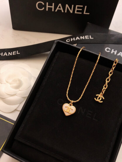 Chanel Heart Pendant Necklace - Image 2
