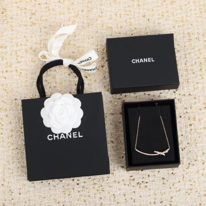 Chanel all-match bow necklace - Image 2