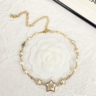 Chanel Mother-of-Pearl Star Necklace