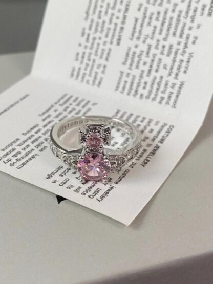 Vivienne Westwood blue diamond ring - Image 2
