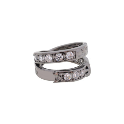 Vivienne Westwood Double Circle Belt Buckle Letter Ring - Image 2