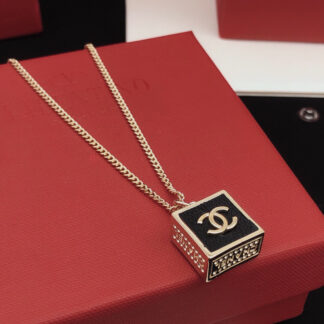 Chanel Cube Pendant Necklace