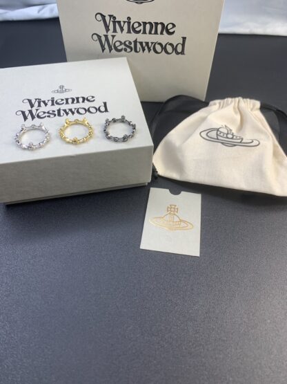 Vivienne Westwood Bamboo Saturn Ring - Image 2