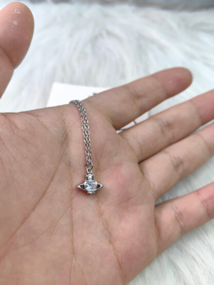Vivienne Westwood heart zircon necklace - Image 2