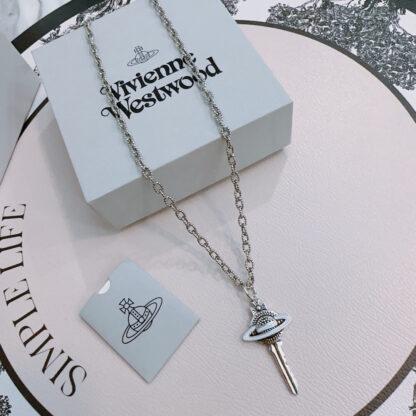 Vivienne Westwood classic large Saturn necklace unisex - Image 2