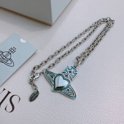 Vivienne Westwood classic large Saturn necklace unisex - Image 2
