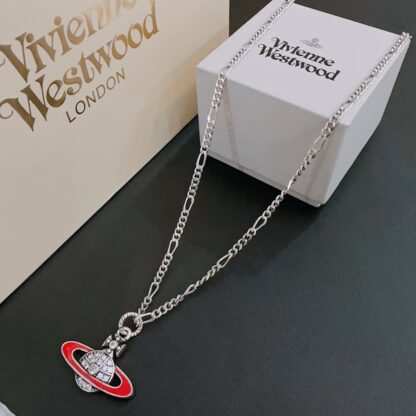 Vivienne Westwood classic large Saturn necklace unisex - Image 2