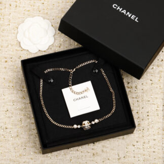 Chanel Simple Dice Pendant Necklace