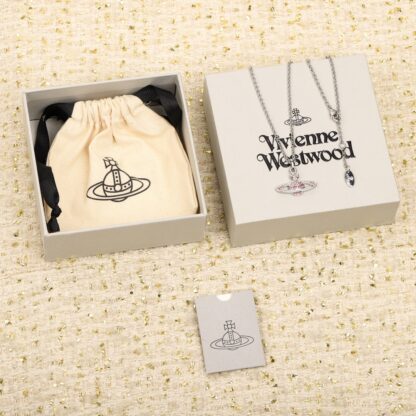 Vivienne Westwood classic shining earth star ring necklace - Image 2