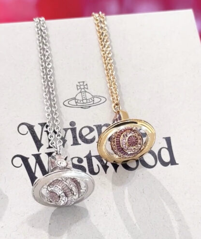 Vivienne Westwood classic shining earth star ring necklace - Image 2