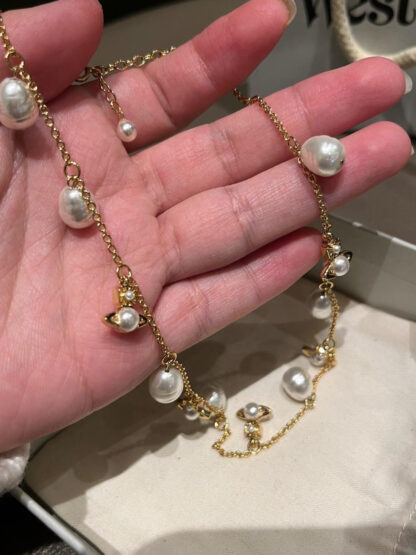 Vivienne Westwood classic shining earth star ring necklace - Image 2