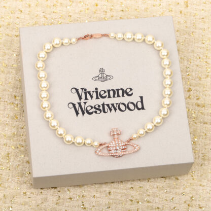 Vivienne Westwood classic shining earth star ring necklace - Image 2