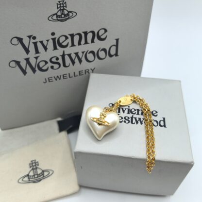 Vivienne Westwood Saturn Heart Bracelet - Image 2