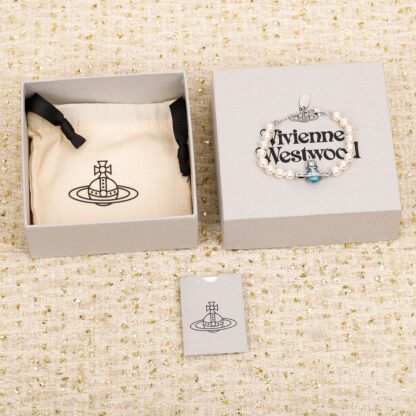 Vivienne Westwood Enamel Saturn Bracelet - Image 2