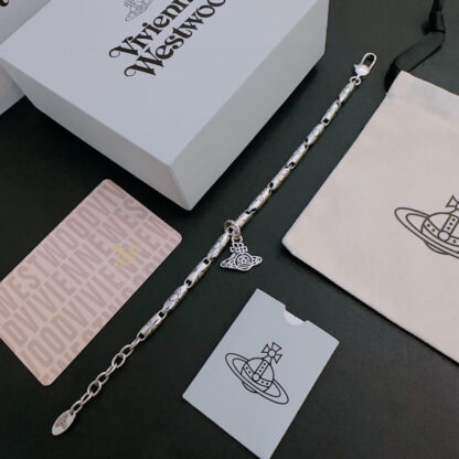 Vivienne Westwood Classic Large Saturn Bracelet Unisex - Image 2