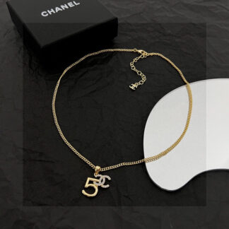 Chanel exquisite temperament number necklace