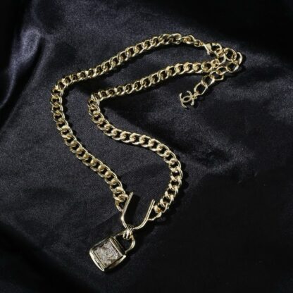 Chanel exquisite lock necklace clavicle chain - Image 2