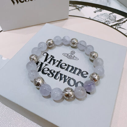 Vivienne Westwood Agate Thai Silver Bracelet - Image 2