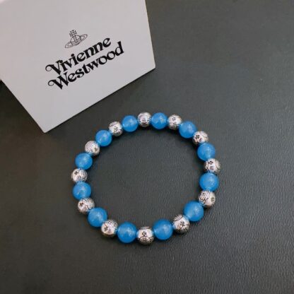 Vivienne Westwood Agate Thai Silver Bracelet - Image 2