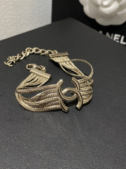 Chanel Six-layer Snake Bone Delicate Necklace