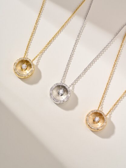 Chanel Full Moon Diamond Necklace - Image 2