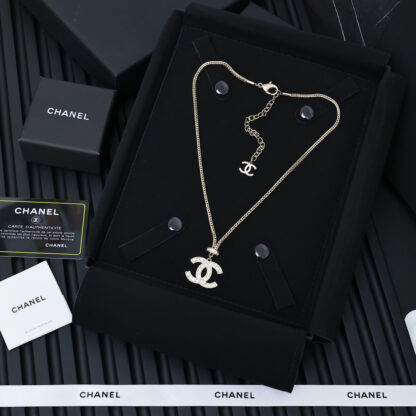 Chanel full diamond double c exquisite necklace - Image 2