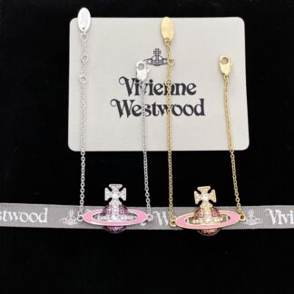 Vivienne Westwood Star Enamel Saturn Bracelet
