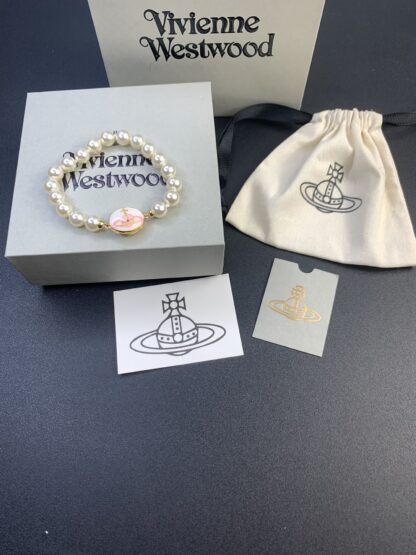 Vivienne Westwood Pearl Magnetic Bracelet - Image 2