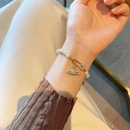 Vivienne Westwood Pearl Bracelet - Image 2