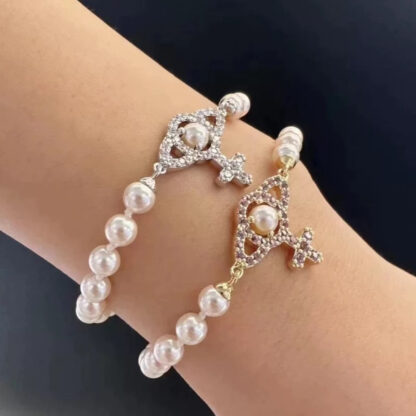 Vivienne Westwood Pearl Bracelet - Image 2