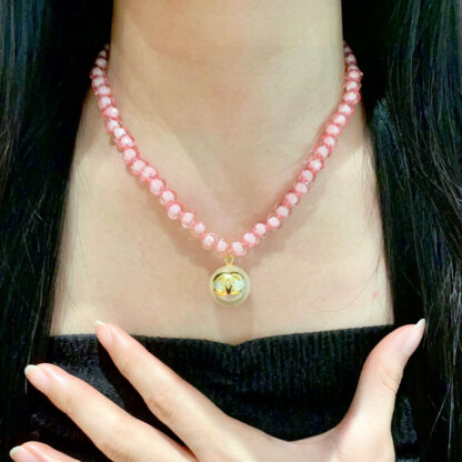 Chanel Pearl Double C Necklace - Image 2