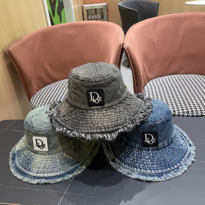 Dior Denim Bucket Hat - Image 12