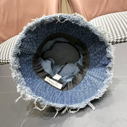 Dior Denim Bucket Hat - Image 12