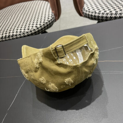 Dior ripped triangle logo baseball cap - Image 12