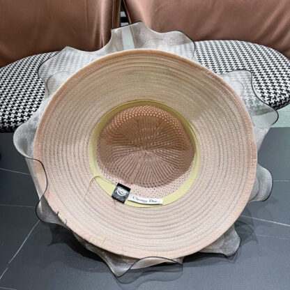 Dior elegant wide-brimmed sun hat - Image 11
